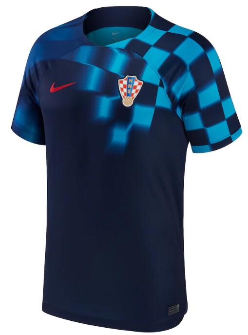 Croatia 2022 World Cup Away Shirt Soccer Jersey