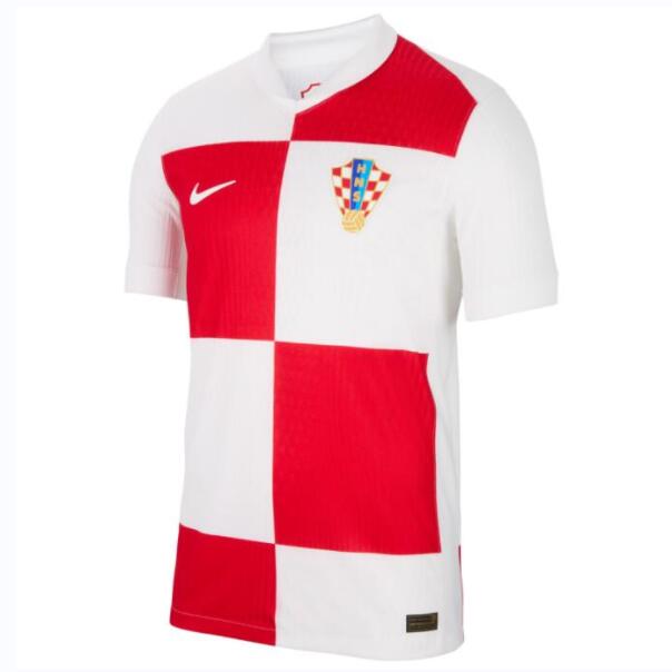 Croatia 2024 Euro Cup Home Match Version Shirt Soccer Jersey