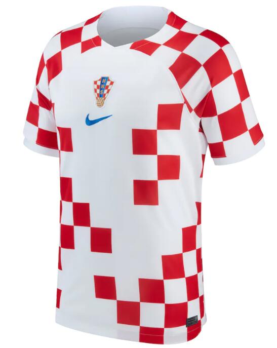 Croatia 2022 World Cup Home Shirt Soccer Jersey