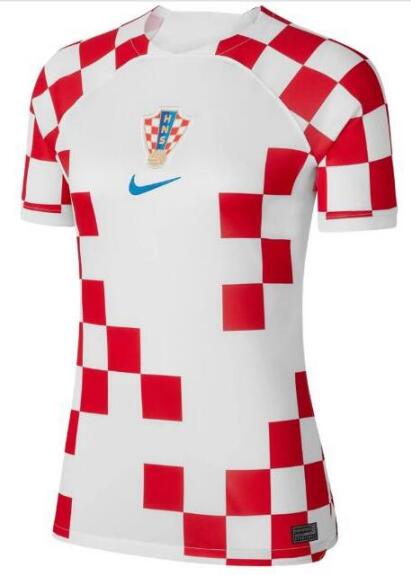 Croatia 2022 World Cup Home Women Shirt Soccer Jersey