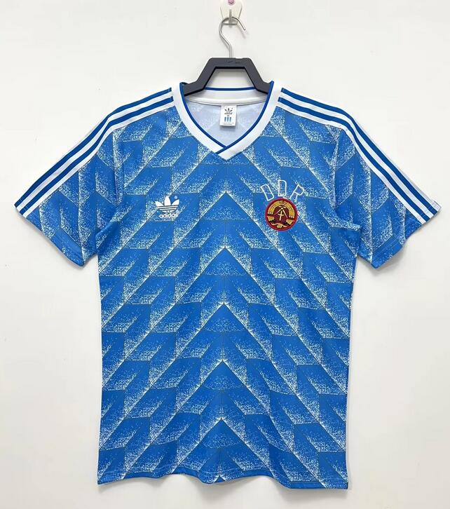 Germany DDR 1988 Away Retro Shirt Soccer Jersey