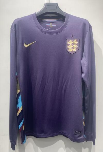 Concept Version England 2024/25 Away Long Sleeve Shirt Soccer Jersey