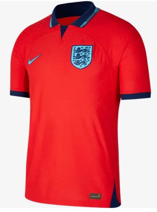 2022 World Cup England Away Match Version Shirt Soccer Jersey