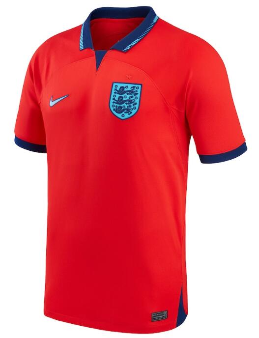 2022 World Cup England Away Shirt Soccer Jersey