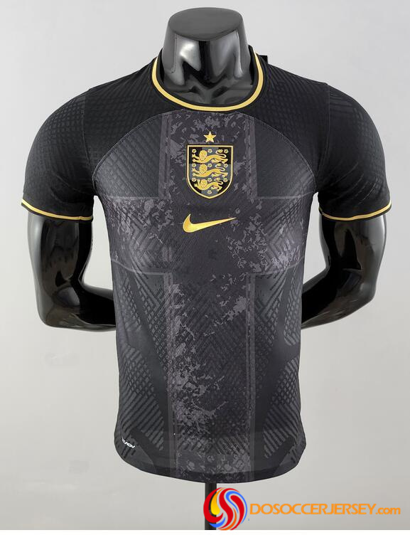 England 2022/23 Special Black Match Version Shirt Soccer Jersey