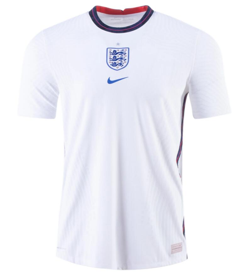 Match Version England 2020 EURO Home Shirt Soccer Jersey