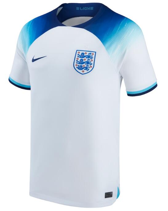 2022 World Cup England Home Shirt Soccer Jersey