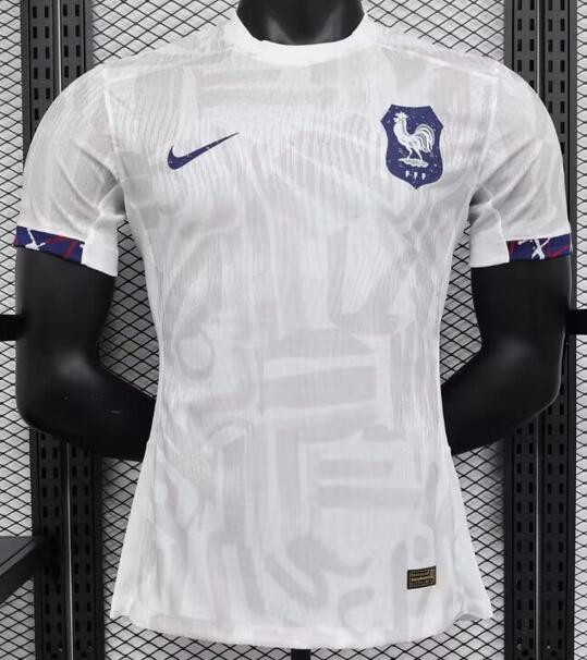 France 2023/24 Away Match Version Shirt Soccer Jersey