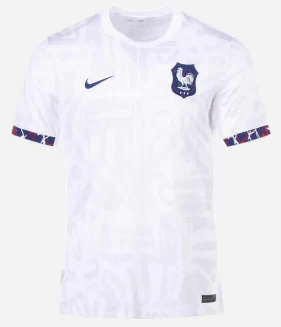 France 2023/24 Away Shirt Soccer Jersey