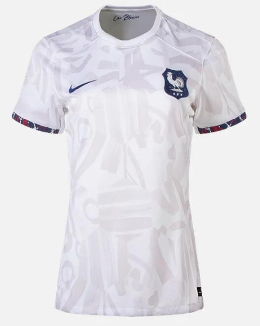 France 2023/24 Away Women Shirt Soccer Jersey
