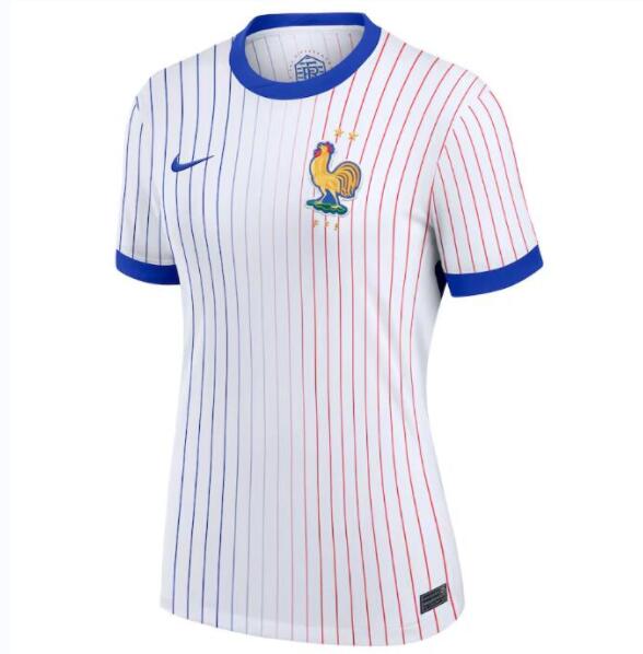 France 2024 Euro Cup Away Women Shirt Soccer Jersey