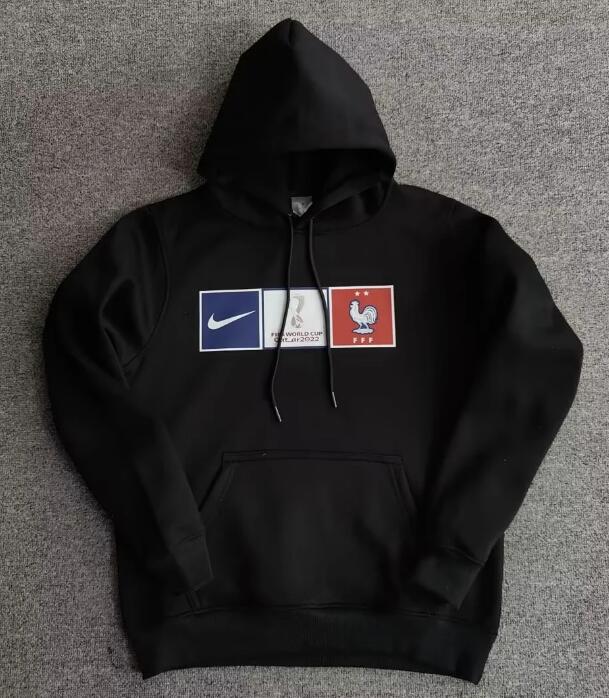 France 2022 World Cup Black Hoody Top II
