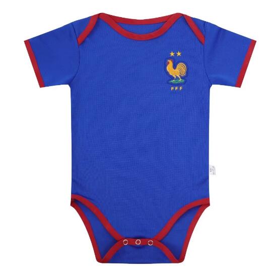 France 2024 Euro Cup Home Infant Baby Shirt Soccer Jersey Kit