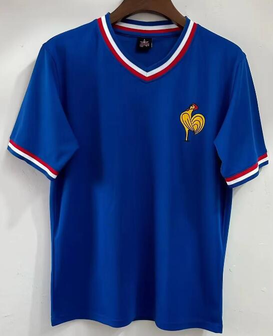 France 1971 Home Retro Shirt Soccer Jersey