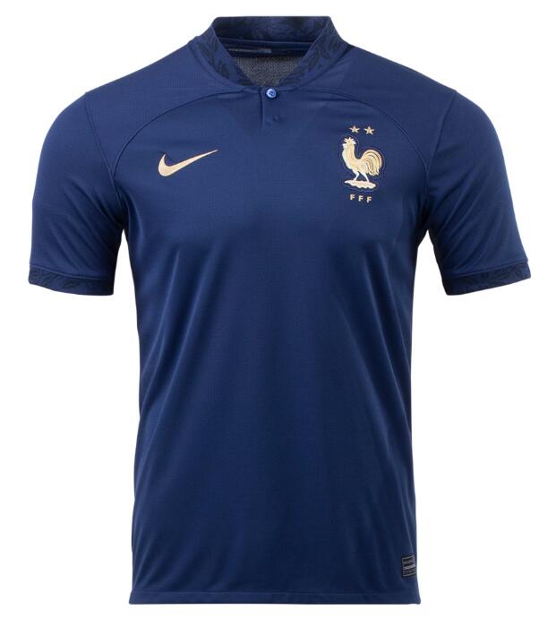 France 2022 World Cup Home Shirt Soccer Jersey