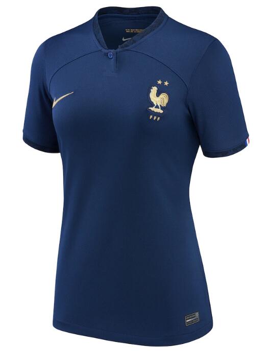 France 2022 World Cup Home Women Shirt Soccer Jersey
