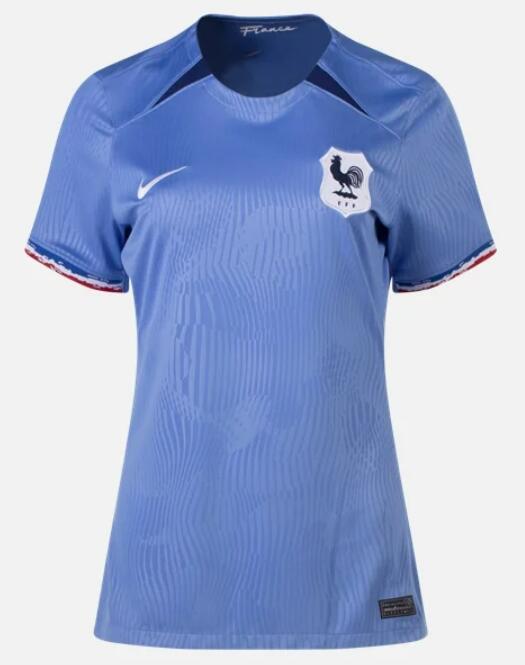 France 2023/24 Home Women Shirt Soccer Jersey