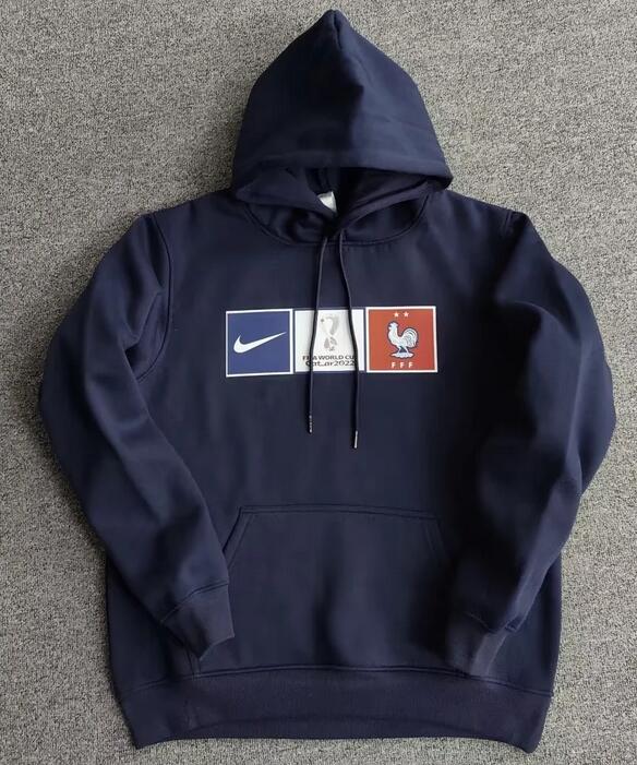 France 2022 World Cup Navy Hoody Top