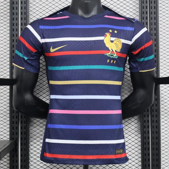 France 2024 Euro Cup Navy Match Version Training Shirt