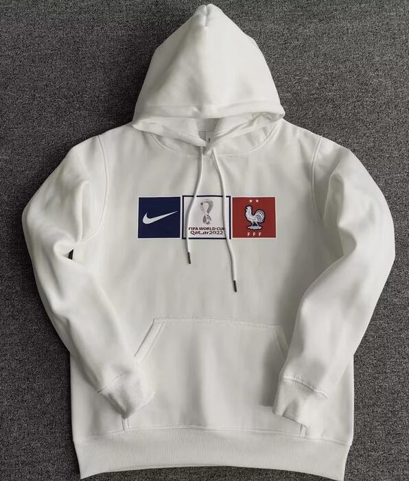 France 2022 World Cup White Hoody Top II