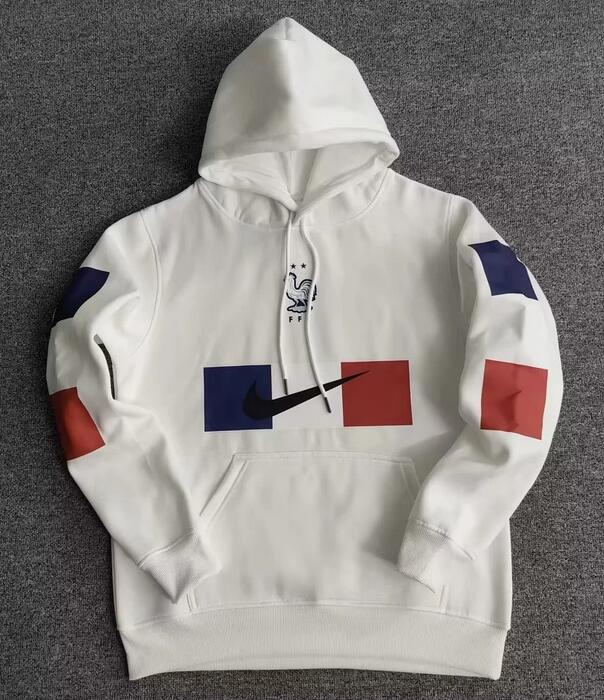 France 2022 World Cup White Hoody Top