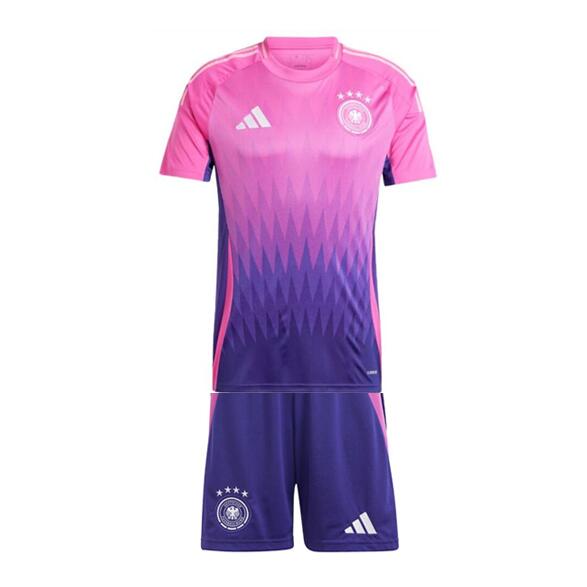 Germany 2024 Euro Cup Away Kids Soccer Kits Children Shirt With Shorts