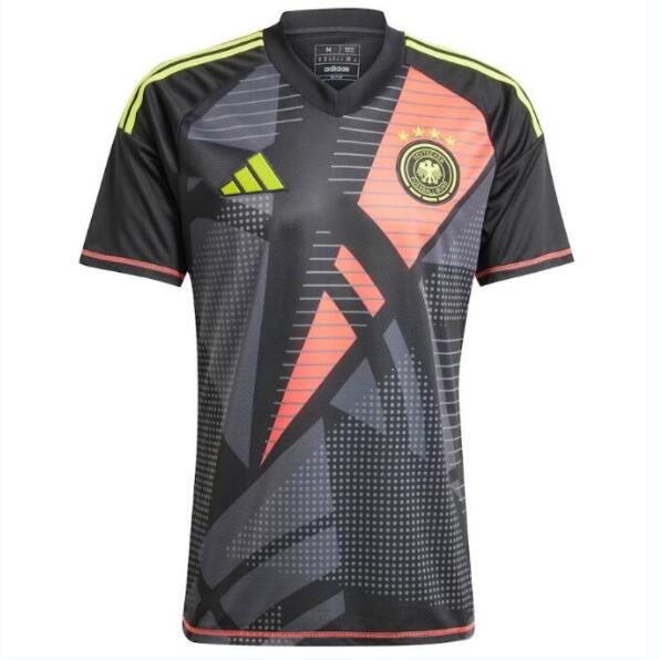 Germany 2024 Euro Cup Goalkeeper Black Shirt Soccer Jersey