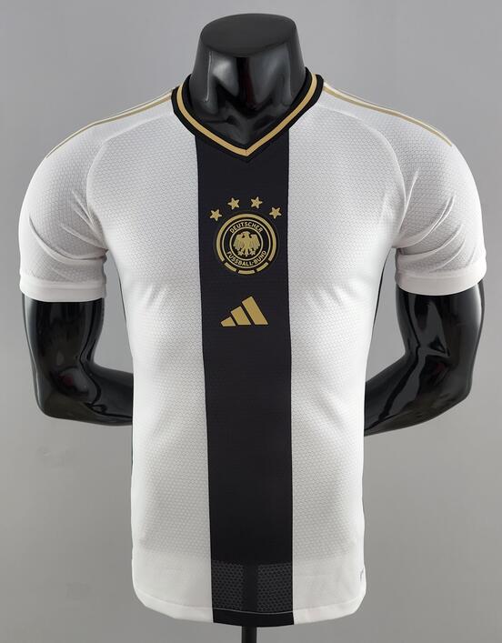 Germany 2022/23 Special White Black Shirt Soccer Jersey