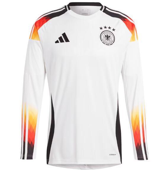 Germany 2024 Euro Cup Home Long Sleeved Shirt Soccer Jersey