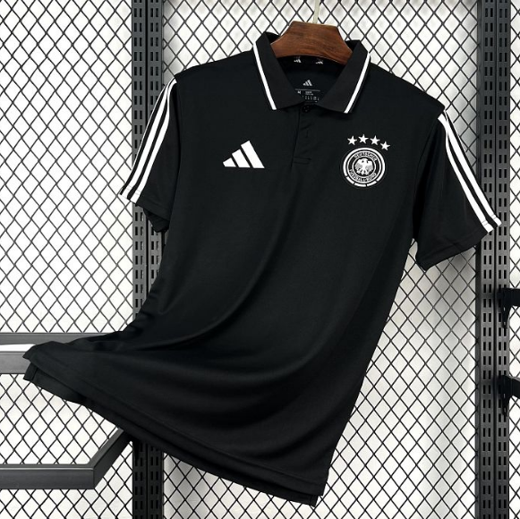 Germany 2026 FIFA World Cup Black Polo Shirt