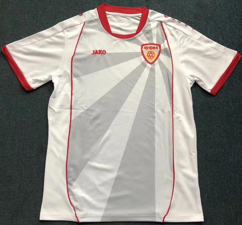 North Macedonia 2021/22 Away Shirt Soccer Jersey