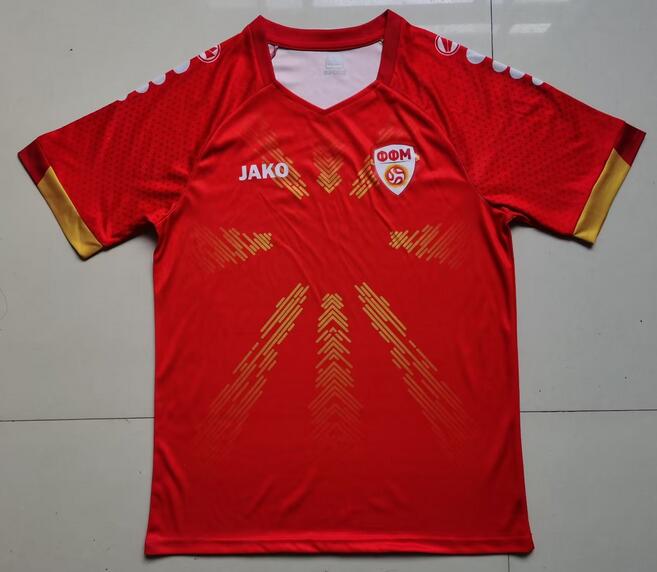 North Macedonia 2023/24 Home Shirt Soccer Jersey