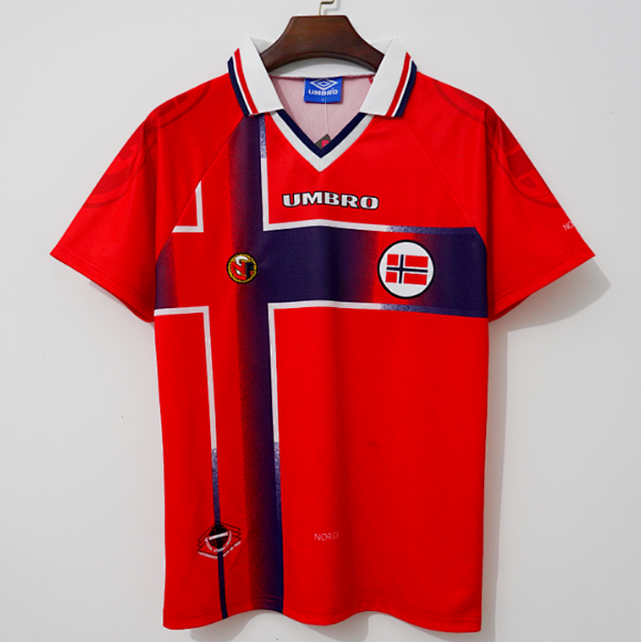 Norway 1997/98 Home Retro Shirt Soccer Jersey