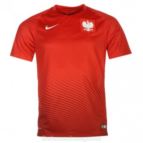 Poland 2016/17 Away Shirt Soccer Jersey