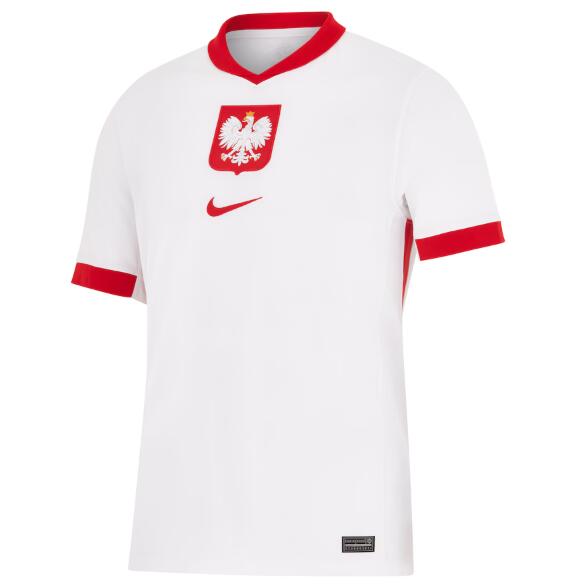 Poland 2024/25 Home Shirt Soccer Jersey