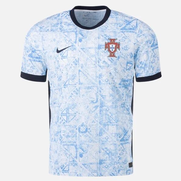 Portugal 2024 Euro Cup Away Match Version Shirt Soccer Jersey