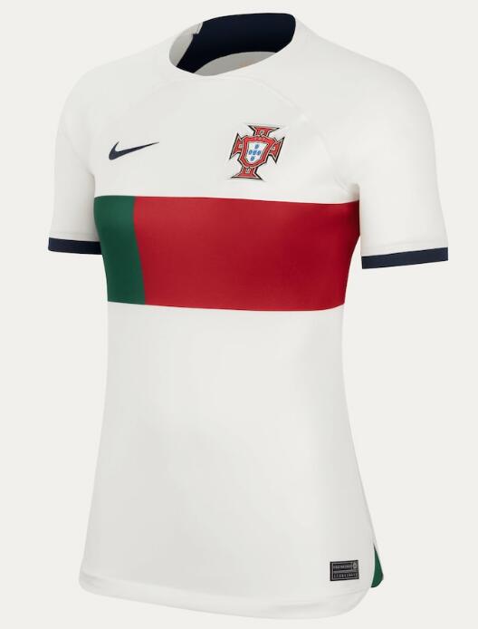Portugal 2022 World Cup Away Women Shirt Soccer Jersey