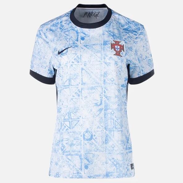 Portugal 2024 Euro Cup Away Women Shirt Soccer Jersey