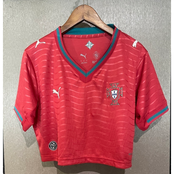 Portugal 2026/27 Home Women Crop Jersey