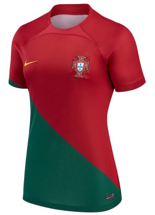 Portugal 2022 World Cup Home Women Shirt Soccer Jersey