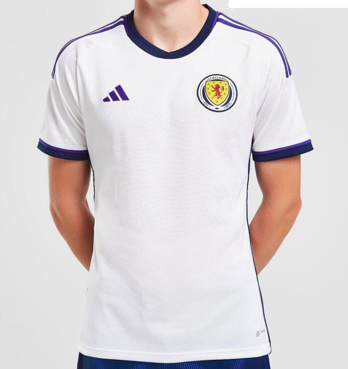Scotland 2022/23 Away Shirt Soccer Jersey