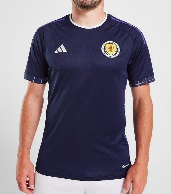 Scotland 2022/23 Home Shirt Soccer Jersey