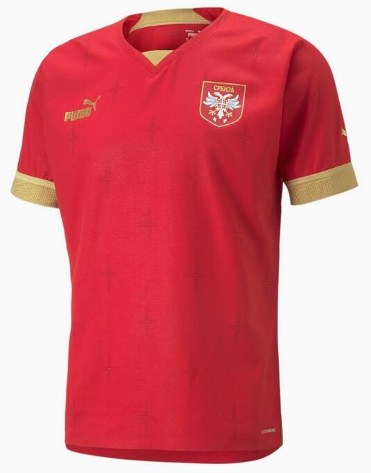 Serbia 2022 World Cup Home Shirt Soccer Jersey