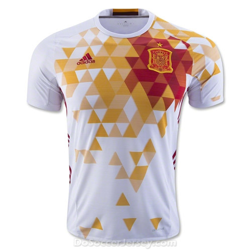 Spain 2016/17 Away Shirt Soccer Jersey