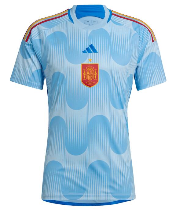 Spain 2022 World Cup Away Shirt Soccer Jersey