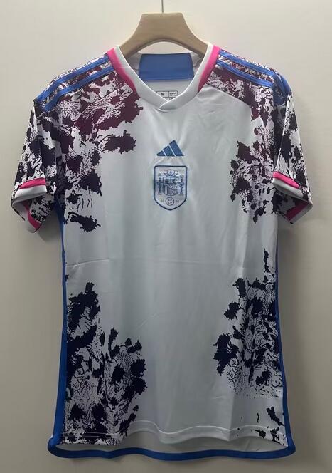 Spain 2023/24 Away Shirt Soccer Jersey