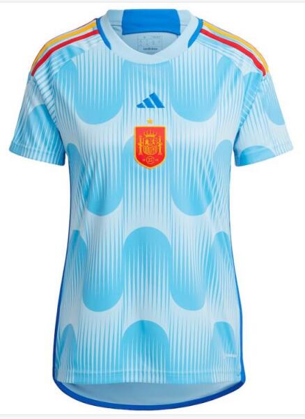Spain 2022 World Cup Away Women Shirt Soccer Jersey