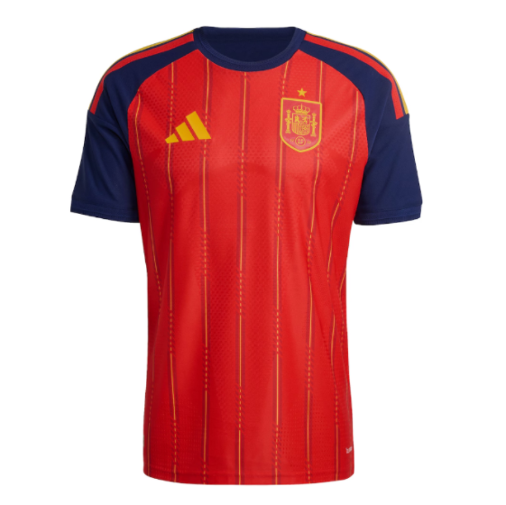 Spain 2026/27 Home Match Version Shirt Soccer Jersey