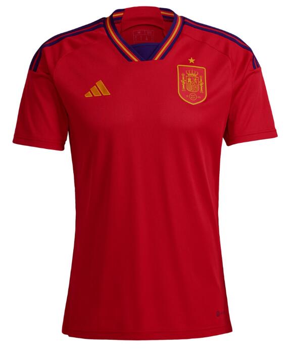 Spain 2022 World Cup Home Shirt Soccer Jersey