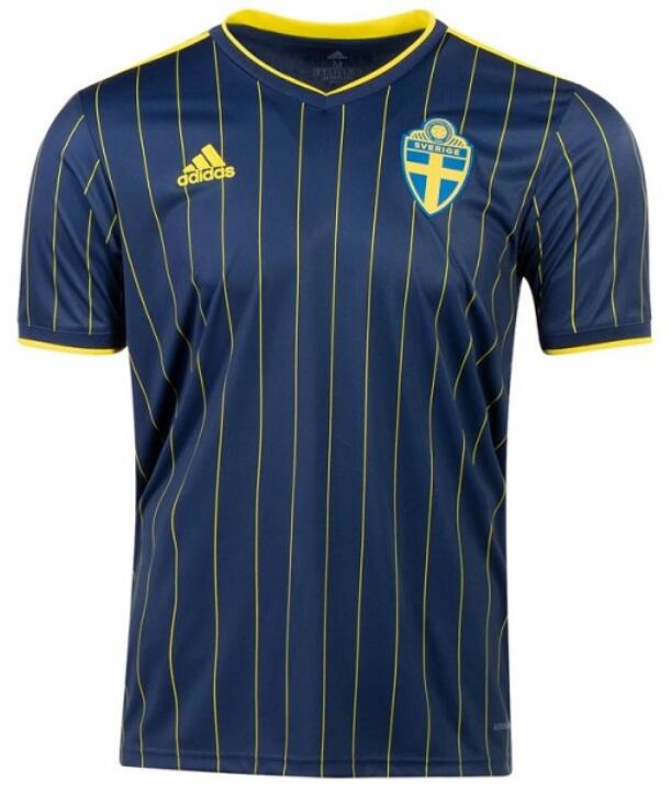 Sweden 2020 Euro Away Shirt Soccer Shirt